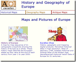 History and Geography of Europe