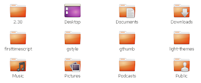 ubuntu 10.04 lucid lynx folder icons screenshot