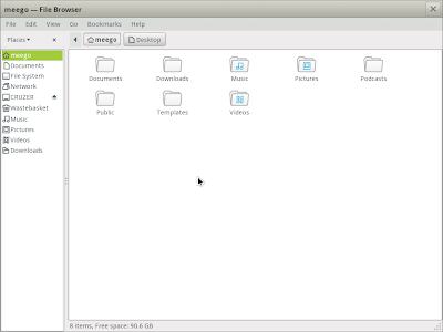 meego file manager screenshot