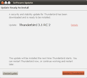 thunderbird 3.1 rc2