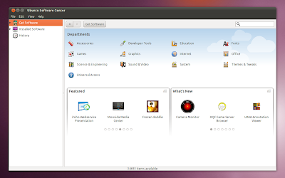 Ubuntu Software Center 10.10