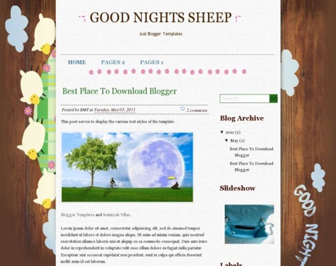 Good Nights Sheep