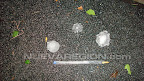 GRANIZO como pelotas de ping pong y algo más