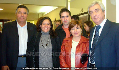 Los candidatos del Frente en Puerto Gral. San Martin