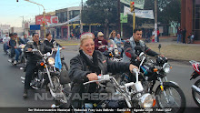 La caravana por la ciudad, una tradicion motera