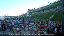 cvolectividades San Lorenzo 2009: Mucho público desde el atardecer