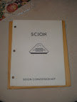 Cinematronics Scion Conversion Kit Manual