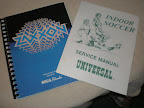 Sega Zaxxon Manual / Universal Indoor Soccer Manual
