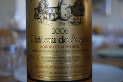 Château de Seguin Cuvée Prestige, ett vinhus som inte levererar.