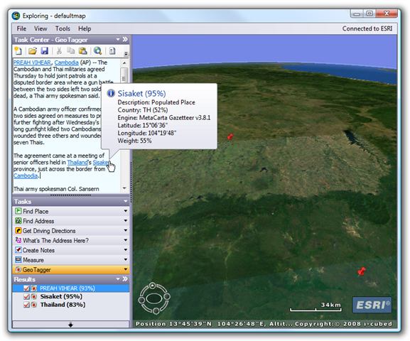 GeoTagger for ArcGIS Explorer