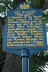 Art Blakey Historical Marker, Hill Distr