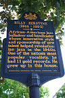 Billy Eckstine historic marker, Highland