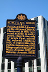 Bethel AME Church historic marker, Downt