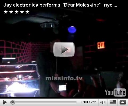 Clips From Jay Electronica Secret Show Clips From Jay Electronica Secret Show