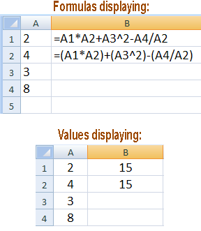 Dating order of operations