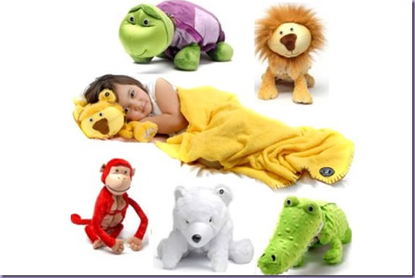 Bichinhos-Plush-Cobertor-Travesseiro-Tartaruga-Macaco-Urso-Leão-Jacaré Bichinhos-Plush-Cobertor-Travesseiro-Tartaruga-Macaco-Urso-Leão-Jacaré