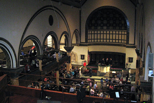 Inside Tenth Presbyterian for PCRT