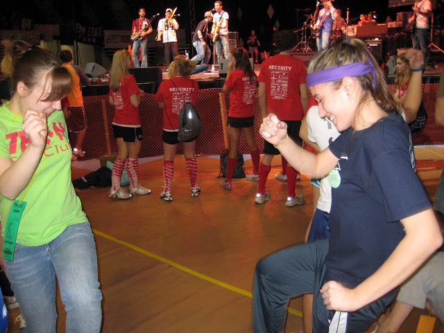 Dancing the skank