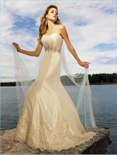 Beach Wedding Dress #8605