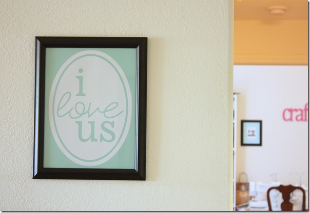 i love us print