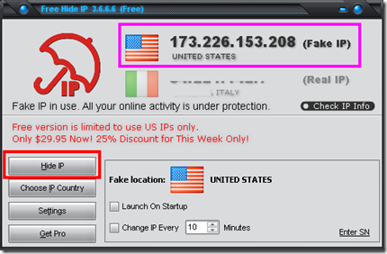 Free Hide IP