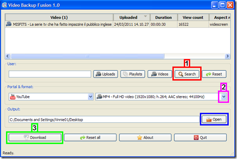 Video Backup Fusion