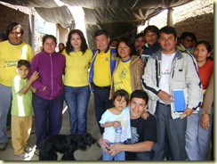 nelson chui junto a los dirigentes de la zona norte de huarochirí y del distrito de san antonio