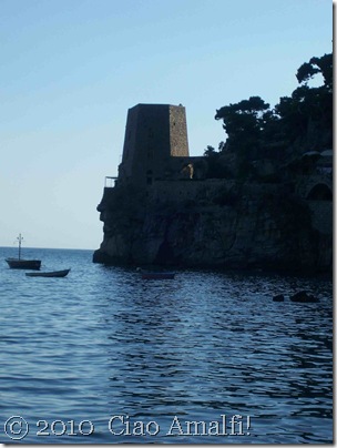 Ciao Amalfi Coast Blog Positano Fornillo Evening Watchtower