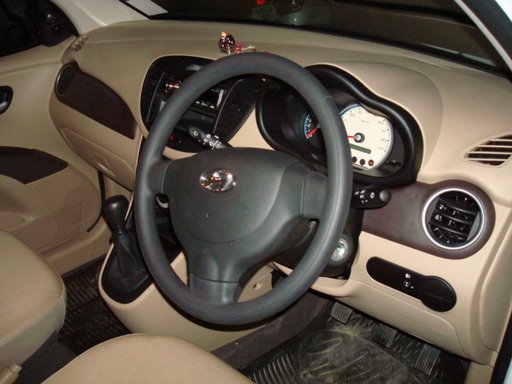 Hyundai I10 Magna 1.2. Interior of Hyundai i10 from
