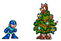 Mega Man Christmas - Rush the Christmas Tree