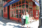 Mom and Marisa outside of Little Owl