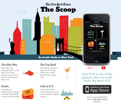The Scoop, una guia de New York