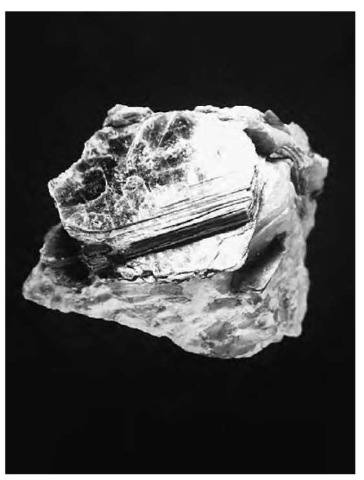 Metamorphic rock is formed by the alteration of preexisting rock. the presence of mica, shown here, is a sign that rock might be metaphorphic.