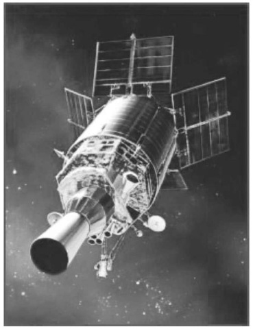 The Air Force Space Command-operated Defense Support Program (DSP) satellites are a key part of North America's early warning systems. Figure courtesy USAF Space Command. Picture can be found at http://www.peterson.af.mil/hqafspc/library/ FactSheets/FactSheets.asp?FactChoice — 6. This figure is available in full color at http:// www.mrw.interscience.wiley.com/esst.