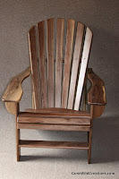 Handmade Back Walnut Adirondack Chair
Available at www.gonewildcreations.com