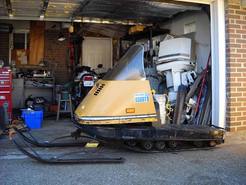 1972 Ski Doo Elan restoration