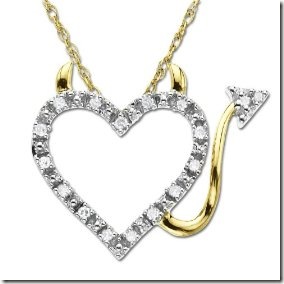 Heart Diamond Pendant