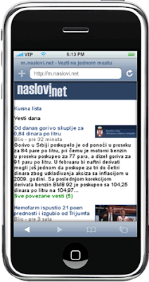  Naslovi.net od sada i na mobilnom telefonu