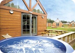 Lodges with Hot Tubs Jersey