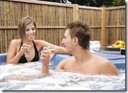 Perfect......Private Hot Tubs with your Log Cabin