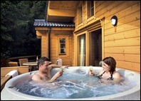 Enjoy Relaxing in Private Hot Tubs