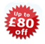 Up to £80 Off Week Breaks - £40 Off Short Breaks