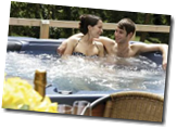 Relax in the Private Hot Tub