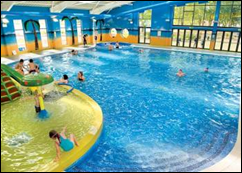 Fun with the Stunning Indoor Heated Swimming Pool