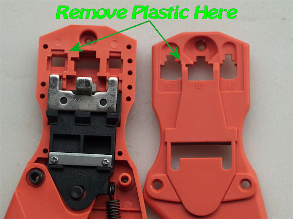 Mindstorms Crimp Tool Mod: Plastic Removal