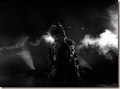 Gojira Godzilla jet attack