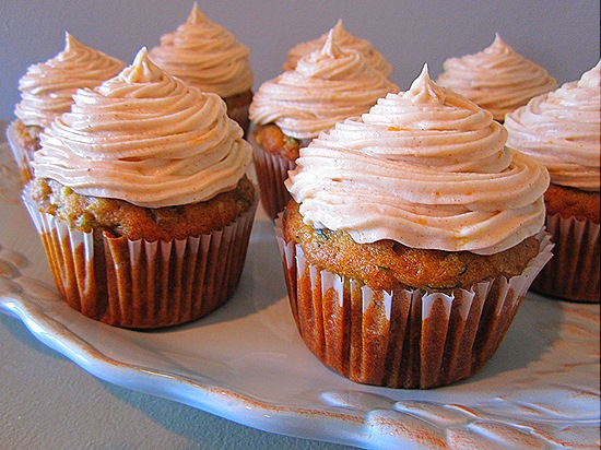 Zucchini-Ginger Cupcakes