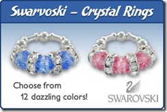 Swarovski Crystal Rings