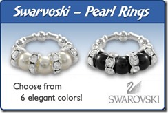 Swarovski Pearl Rings