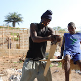  &ndash; Construction workers at Nazareth House School, Kabala, December 14, 2007......© 2007 NHA photos